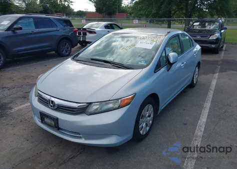 2012 Honda Civic Lx from USA, damaged, VIN 2HGFB2F54CH586139